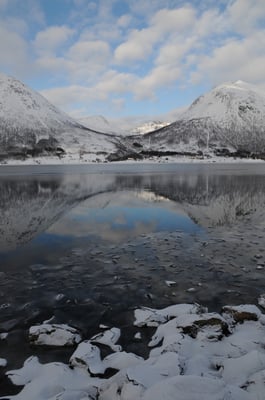 Kattfjordwatnet, Tromsö, Norwegen