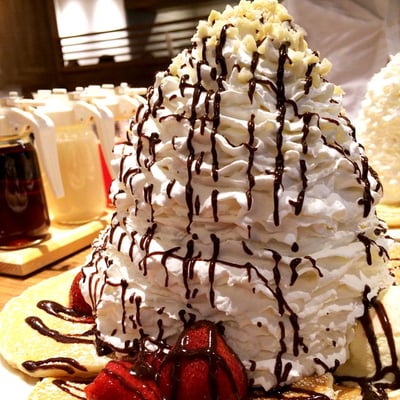 エッグスンシングス銀座店のパンケーキ