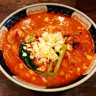 支那麺はしごの排骨担々麺