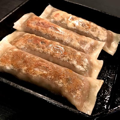 紅虎餃子房の餃子