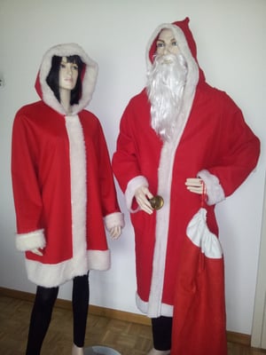 Bräuche/ Berufe Nickolausmantel kurz, Mantel lang