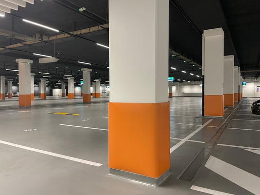 Happy Parking, Säulenschutzmatte, happy-parking