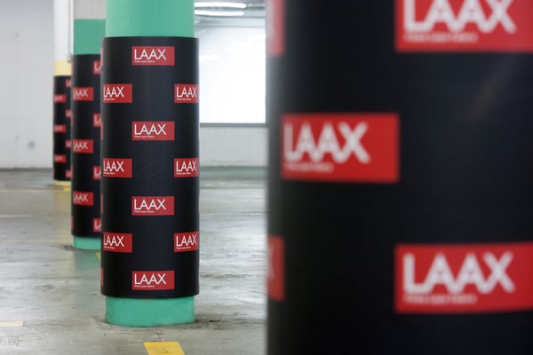 Happy Parking, Säulenschutzmatte, ,happy-parking