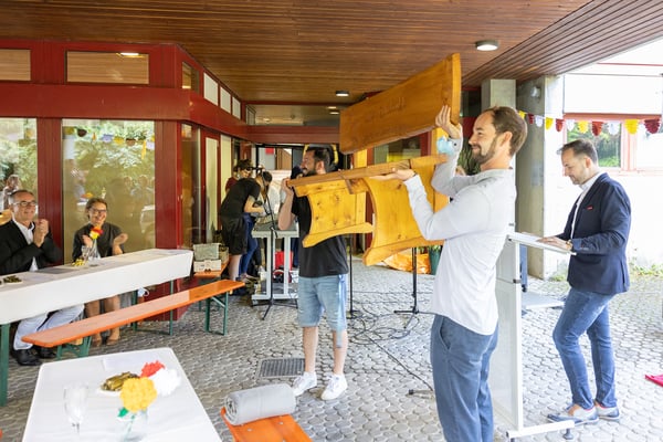Verabschiedung und Begrüßung 2021 an der Steinenbergschule Stuttgart - 28