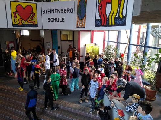 Fasching in der Steinenbergschule Stuttgart-Hedelfingen