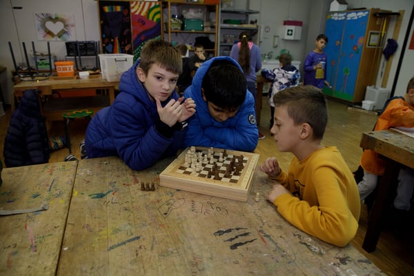 Mittagessen, Mittagsband und Themenangebote in der Steinenbergschule in Stuttgart Hedelfingen