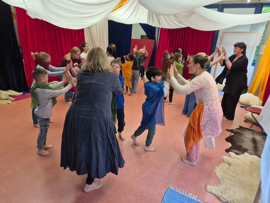 Steinebergschule Hedelfingen - Theaterprojekt "Magisches Freundschaftszelt" in der Osterferienbetreuung 2025