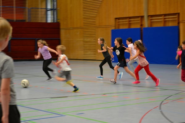 Fussballturnier an der Steinenbergschule in Stuttgart-Hedelfingen