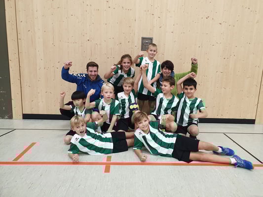 Die Steinenbergschule nimmt an der Handball-Grundschulliga teil