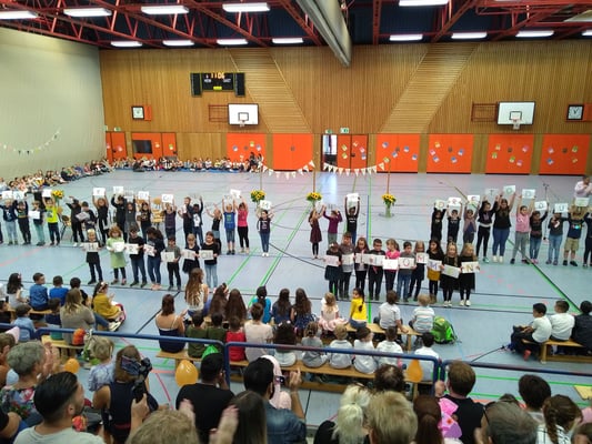 Steinenbergschule Stuttgart Hedelfingen - Einschulung der 1. Klässler Schuljahr 2019-20