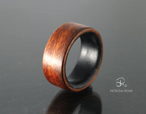 Holzring Bentwoodring Palisander