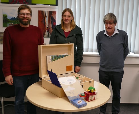 Reto Stein (SL), Sabine Bacher (sv. SL) und Dr. Patrick Sweeney