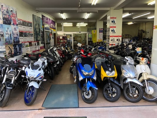 スクーターから大型車まで