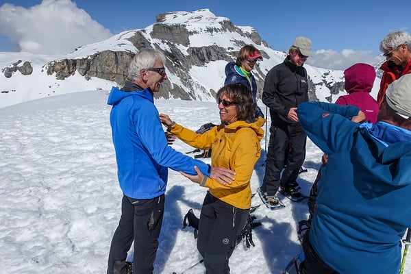 Gipfelfreuden mit Steghorn Blick