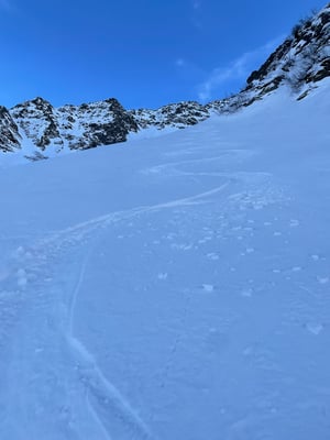 Ich muss gerade mal zwei Spuren ausweichen um meine eigene Linie zu finden