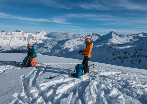 Noch steht uns eine ordentliche Abfahrt nach Vals bevor