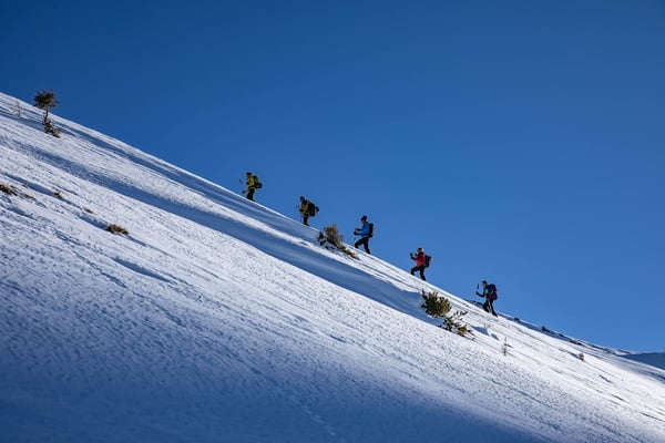 Ich muss mal....kurz um die Ecke schauen, denn meine geplante Linie wird schon von ein paar Gleichgesinnten angepeilt