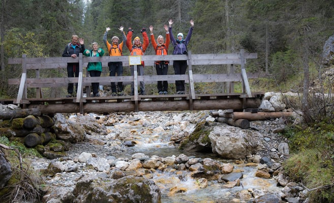 7 W! Die Wanderwoche Dolomiten war trotz Wetterkapriolen eine Welle wert! WoW