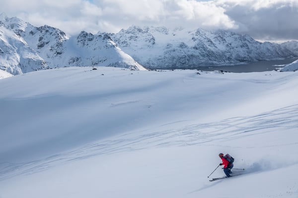 Geniale weite Hänge, da hat jeder Platz zum Skifahren