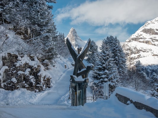 Zervreilahorn, das Wahrzeichen von Vals