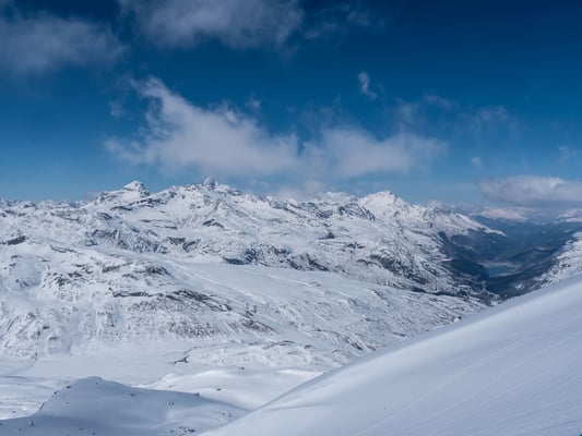 Noch ein kurzer Blick auf den Piz Platta, dann lassen wir uns nicht mehr lange bitten