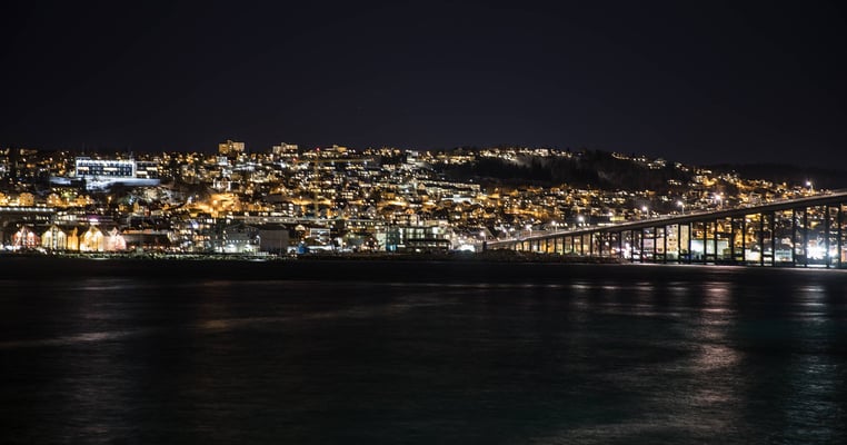 Tromsö by night