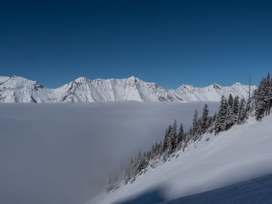 Linterhore, Chratzchumisattel, Wyssi Flue, Hohniese, Schmelihore, Mäggisserehore und Tschipparällehore