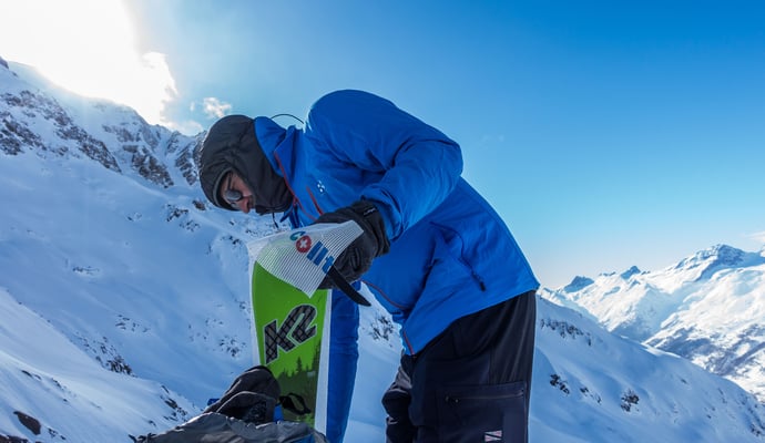 Felle weg, der Powder erwartet uns