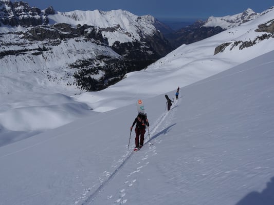 Aufstieg Richtung Altels