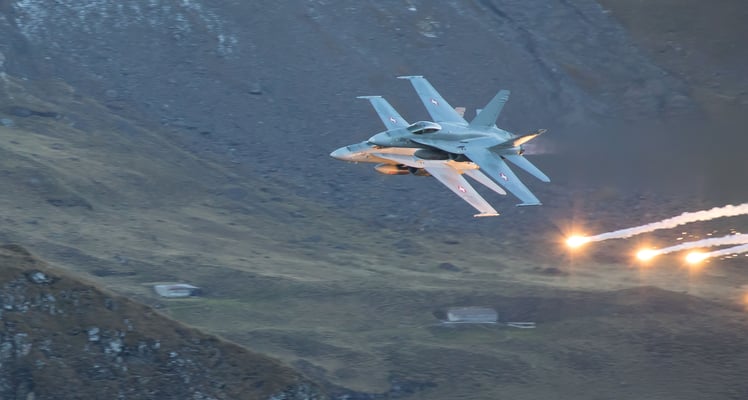 Fliegerimpressionen auf der Axalp