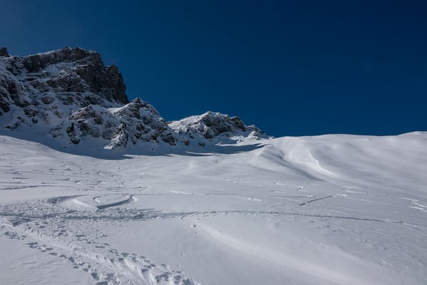 Tags darauf steuern wir den Raufligrat unmittelber neben dem Türmlihorn an