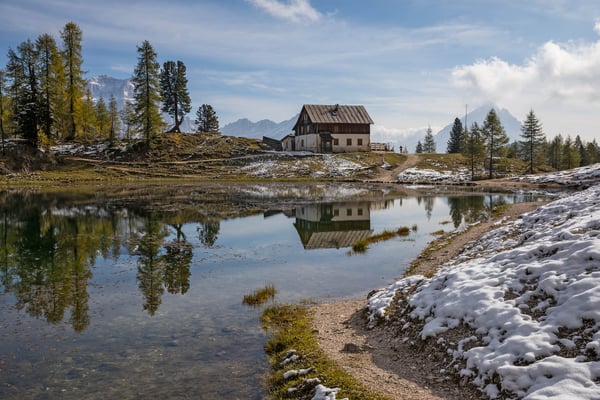 Das Rifugio Croda da Lago
