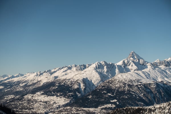Das Bietschhorn überragt sie alle, die unzähligen Gipfel oberhalb des Rohnetal