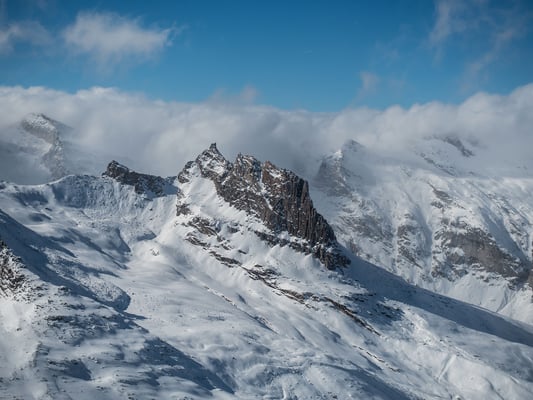 Die Breitseite vom Zervreilahorn