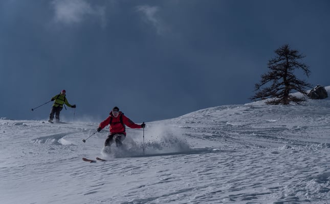 Ganz leicht gepresst ist er schon, aber Silvia und Max bringt das noch lange nicht aus dem Rhythmus 