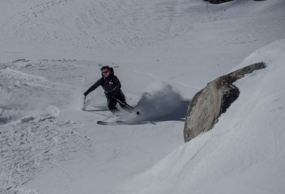 Robin sollte mal Frutig Powder erleben, er würde in Holland von nichts anderem mehr schwärmen