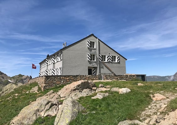 Wohlverdiente Rast mit Stärkung in Sicht