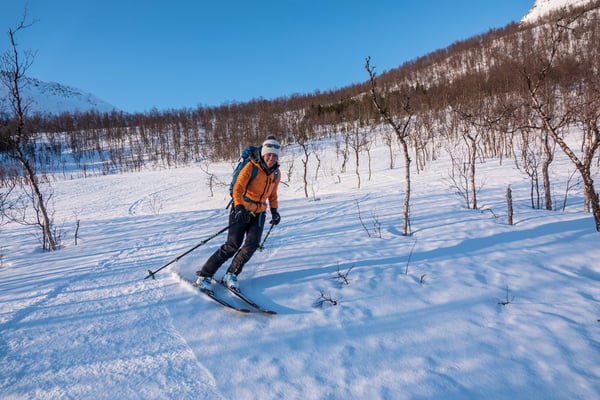 Das obligate "Wäldele" am Ende jeder Tour zaubert Franziska immer wieder ein grosses Smile  über ihr Gesicht