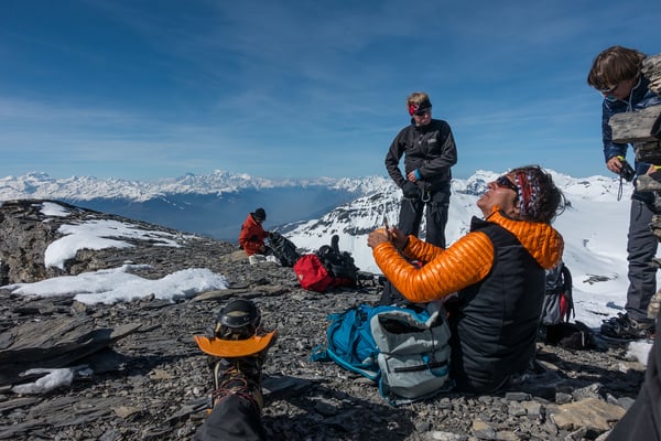Was ist denn hier los? Fluglärm über dem Rothorn
