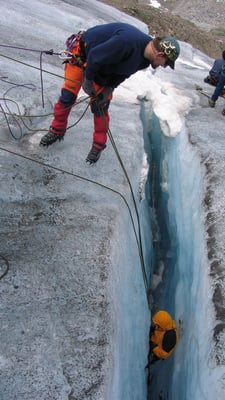 Jetzt gilts Ernst, der Österreicher Flaschenzug