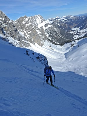 Wir zweigen rechts ab zur Spillgerte