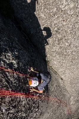 Dann wirds etwas steiler, dafür sind die Kartoffeln hier etwas grösser