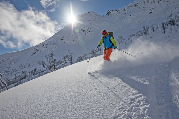 Carlo, Lofotensprofi und ab nächstem Jahr auch mit den Schneeschuhen hier anzutreffen