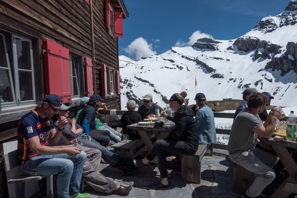 Endlich, Hüttenleben wir wir es lieben