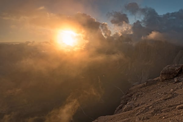 Um halb sieben ist der Ausstieg, das grosse Ringband erreicht