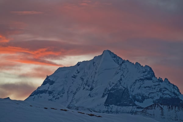 Morgenrot über dem Doldenhorn