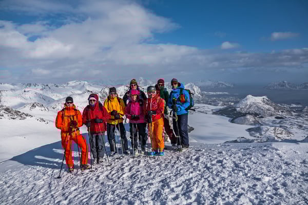Na also, geht doch, Gruppenfoto mit Weitblick...