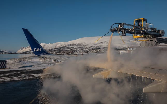 Noch eine warme Dusche, dann wird es Zeit zum Abheben