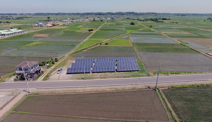 ドローンによる空撮