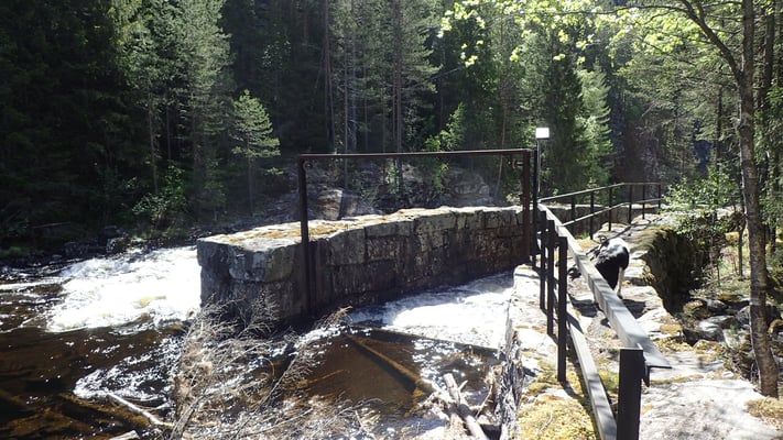 innløpsrenne til Rautunnelen